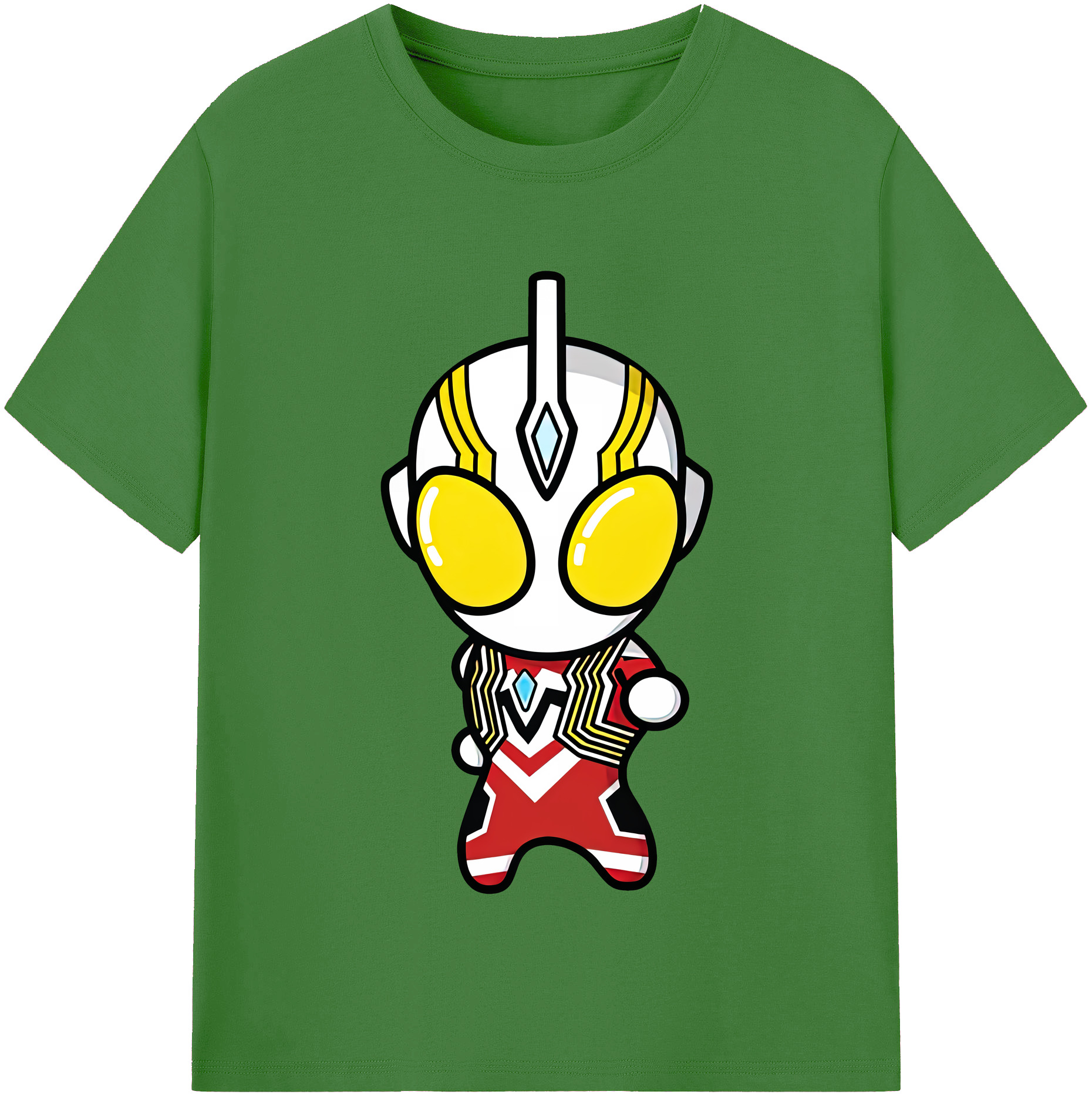 （画像用） ウルトラマン Ultraman レディースカジュアルプリントTシャツ（綿100％）